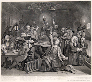 Hogarth's A Rake's Progress